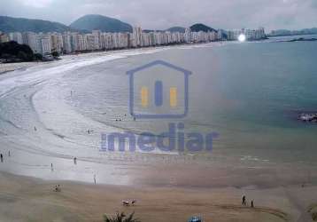 Apartamento com 3 quartos à venda na avenida general monteiro de barros, vila luis antônio, guarujá, 125 m2 por r$ 1.700.000