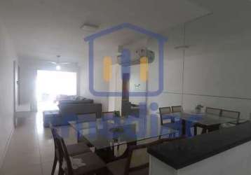 Apartamento com 3 quartos para alugar na rua costa esmeralda, jardim astúrias, guarujá, 117 m2 por r$ 8.500