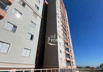 Excelente apartamento com 3 dormitórios, sendo 1 suíte à venda, 87 m² - dois córregos - piracicaba/sp