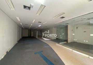 Salão para alugar, 500 m²- paulista - piracicaba/sp