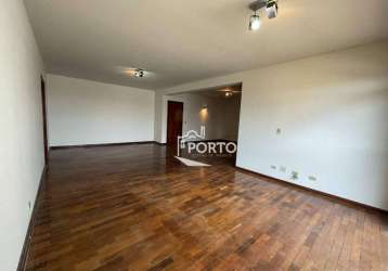 Apartamento com 3 dormitórios, sendo 1 suíte à venda, 152 m² - alto - piracicaba/sp