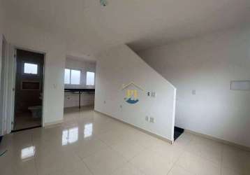 Casa com 2 dormitórios à venda, 48 m² por r$ 255.000,00 - aviação - praia grande/sp