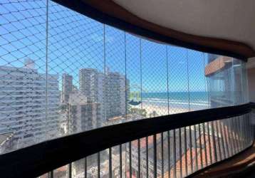 Apartamento à venda, 136 m² por r$ 750.000,00 - aviação - praia grande/sp