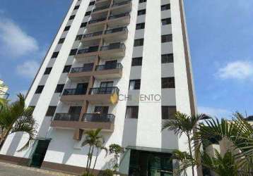 Apartamento com 3 dormitórios, 78 m² - venda por r$ 490.000 ou aluguel por r$ 3.500/mês - vila valparaíso - santo andré/sp