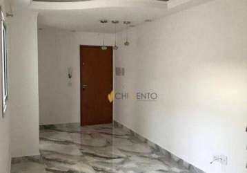 Apartamento com 2 dormitórios para alugar, 65 m² por r$ 2.750/mês - paraíso - santo andré/sp