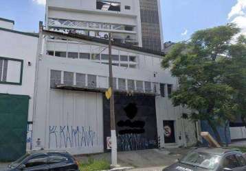 Galpão para alugar, 850 m² por r$ 21.500,00/mês - vila independência - são paulo/sp