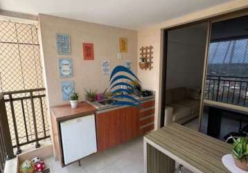 Stupendo piatã  3/4 sendo 1 suíte, varanda gourmet, apartamento com 82 m², andar alto, armários planejados, 1 vagas,