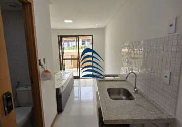 Apartamento studio em armação, 20m2, andar baixo, 01 banheiro