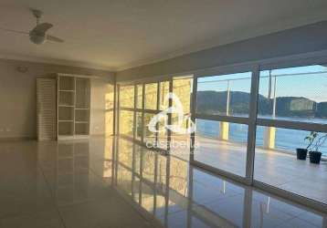 Cobertura com 3 dormitórios à venda, 270 m² por r$ 1.900.000,00 - aparecida - santos/sp