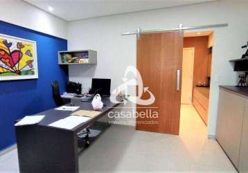 Sala à venda, 93 m² por r$ 620.000,00 - encruzilhada - santos/sp