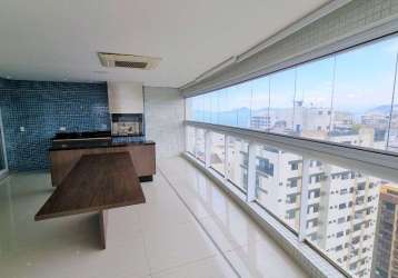 Apartamento com 4 dormitórios, 250 m² - venda por r$ 4.650.000,00 ou aluguel por r$ 30.000,00/mês - aparecida - santos/sp