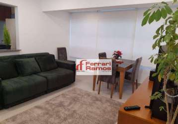 Apartamento com 03 dormitórios, 01 suíte e 2 vagas: ara alugar, 73 m² por r$ 3.280/mês - vila galvão - guarulhos/sp