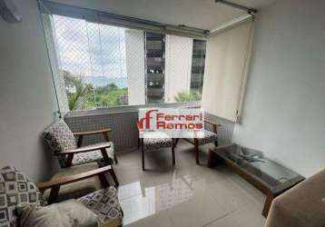 Apartamento com 2 dormitórios à venda, 96 m² por r$ 699.000,00 - jardim astúrias - guarujá/sp