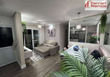 Apartamento garden com 2 dormitórios à venda, 60 m² por r$ 650.000,00 - vila endres - guarulhos/sp