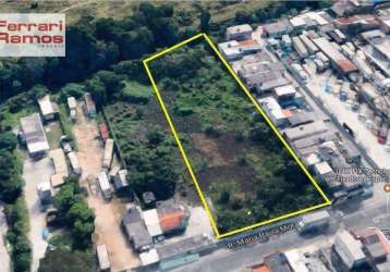 Área à venda, 6000 m² por r$ 12.700.000,00 - jardim presidente dutra - guarulhos/sp