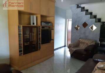 Sobrado com 2 dormitórios à venda, 68 m² por r$ 350.000,00 - parque uirapuru - guarulhos/sp