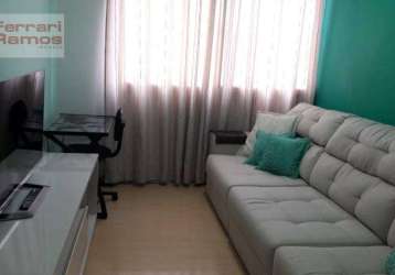 Apartamento com 2 dormitórios à venda, 58 m² por r$ 300.000,00 - vila marieta - são paulo/sp