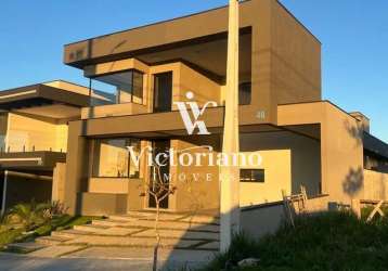 Casa térrea 190m² 3 dorm. c/piscina - cond. santa mônica – res. colinas