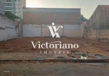 Terreno ou prédio pronto - vila betânia - ótimo investimento e localização!