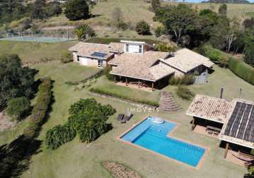 Casa com 4 dormitórios à venda, 650 m² por r$ 3.200.000 - condomínio serra das cabras - campinas/sp