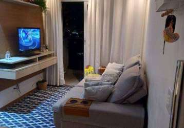 Apartamento com 2 dormitórios à venda por r$ 390.000 - parque maria domitila - são paulo/sp