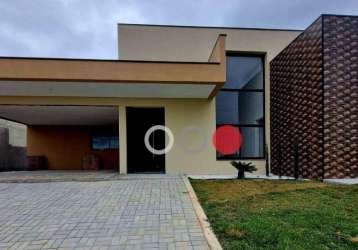 Casa com 3 dormitórios à venda, 220 m² por r$ 1.166.000,00 - condomínio village araçoiaba - araçoiaba da serra/sp