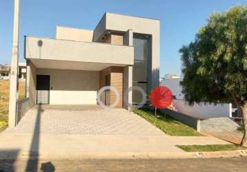 Casa com 3 dormitórios à venda, 138 m² por r$ 812.000,00 - condomínio reserva ipanema - sorocaba/sp