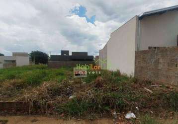 Terreno à venda, 203 m² por r$ 128.000,00 - parque dos ipês i - mirassol/sp