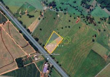 Área à venda, 20000 m² por r$ 4.000.000,00 - zona rural - cedral/sp