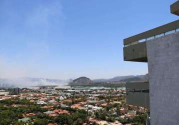 Cobertura para venda em rio de janeiro, barra da tijuca, 4 dormitórios, 4 suítes, 4 banheiros, 8 vagas