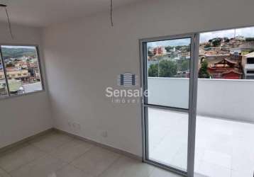 Cobertura com 2 quartos à venda na delfim, 576, santa cruz (barreiro), belo horizonte por r$ 400.000