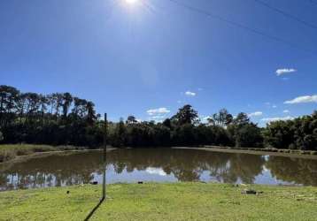 Sítio de 20.000m² venda com lago e infraestrutura para pesqueiro