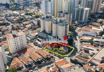 Santana terreno à venda, 870 m² por r$ 2.099.000 - parque mandaqui - são paulo/sp