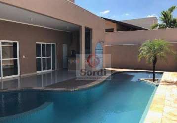 Sobrado com 4 dormitórios à venda, 273 m² por r$ 1.470.000,00 - condomínio bella città - ribeirão preto/sp