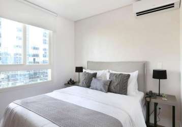 Apartamento com 1 quarto para alugar na rua jean peltier, --, cidade monções, são paulo por r$ 6.590