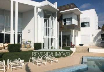 Casa em condomínio fechado com 5 quartos à venda na alameda dourada, --, residencial morada dos lagos, barueri por r$ 8.490.000