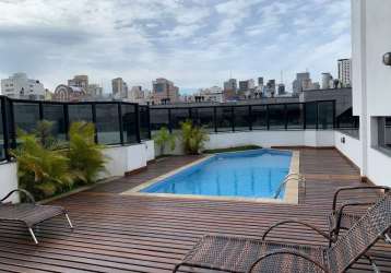 Apartamento com 1 quarto à venda na rua ouro branco, --, jardim paulista, são paulo por r$ 595.000