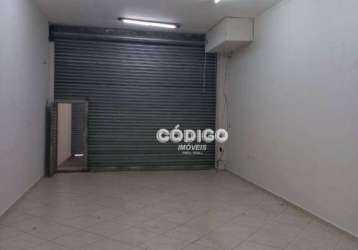 Salão para alugar, 125 m² por r$ 3.585,00/mês - jardim aida - guarulhos/sp