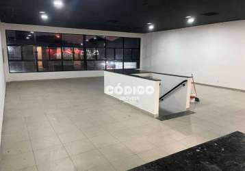 Salão para alugar, 150 m² por r$ 3.414,00/mês - jardim vila galvão - guarulhos/sp