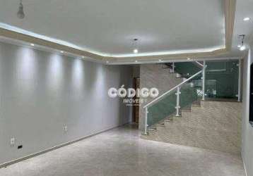 Sobrado à venda, 258 m² por r$ 990.000,00 - jardim cocaia - guarulhos/sp