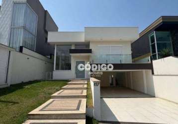 Sobrado com 3 quartos para alugar, 260 m² por r$ 13.000/mês - residencial real park - arujá/sp