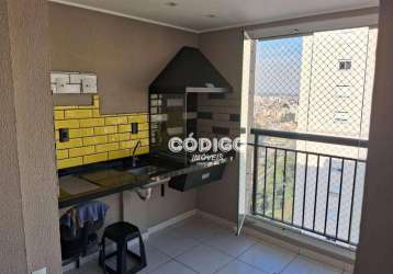 Apartamento com 1 dormitório à venda, 38 m² por r$ 440.000,00 - jardim flor da montanha - guarulhos/sp