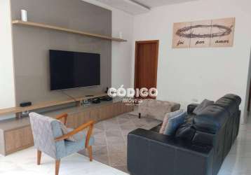 Sobrado com 3 dormitórios à venda, 280 m² por r$ 2.500.000 - resideincia arua eco park - mogi das cruzes sp