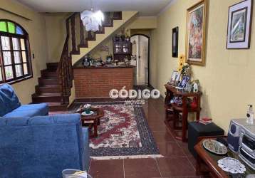 Sobrado com 4 dormitórios à venda, 80 m² por r$ 800.000,00 - jardim santa mena - guarulhos/sp