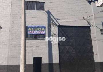 Galpão para alugar, 1050 m² por r$ 25.725,00/mês - vila endres - guarulhos/sp