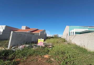 Terreno à venda na avenida paris, 963, nações, fazenda rio grande por r$ 105.000