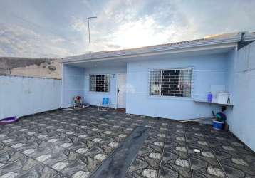 Casa com 2 quartos à venda na rua colibri, 2031, gralha azul, fazenda rio grande, 44 m2 por r$ 280.000