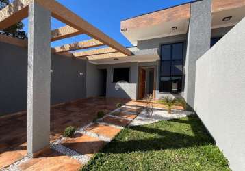 Casa com 3 quartos à venda na travessa rio guaporé, 605, iguaçu, fazenda rio grande, 90 m2 por r$ 580.000