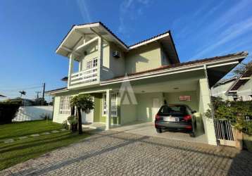 Casa em condomínio fechado com 3 quartos à venda na rua frederico eick, --, santo antônio, joinville por r$ 1.200.000