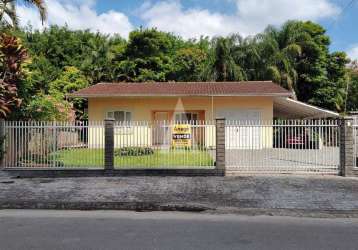 Casa com 2 quartos à venda na rua hugo polzin, --, santo antônio, joinville por r$ 660.000